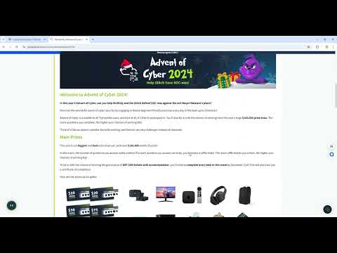 !!! Welcome to Advent of Cyber 2024 !!!