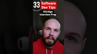 Software Dev Tips - Data Structures & Algorithms Prep #shorts