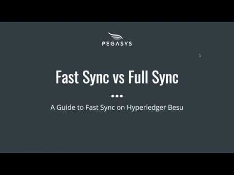 [Update Available at https://youtu.be/4GMIdPt_uTw] Fast Sync vs Full Sync