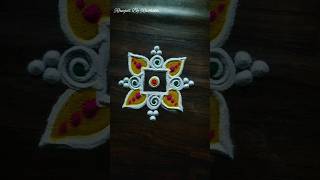Daily Easy Rangoli Designs | rangoli designs | muggulu #shorts