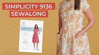 Simplicity 9136 Sewalong | Learn to Sew an Easy Summer Dress Step-by-Step