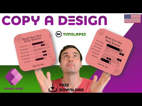 Recreate a design in Power Apps (awesome Slider-design inside)