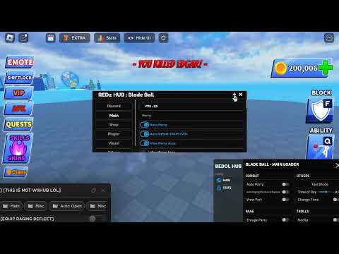 Blade Ball Free Script | Roblox x Blade Ball Executor 2024 | Blade Ball Cheat Menu Download