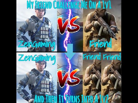 | My Friend Challenge Me On A 1v1 And Then It Turns Into A 1v2 | Call of Duty: Mobile | 1v1 |