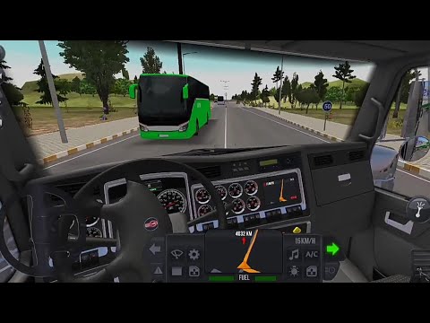 Kenworth T800 truck driving 🇺🇸 | truck simulator : ultimate zuuks | gameplay