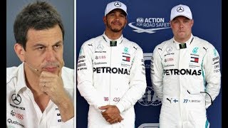 Lewis Hamilton Mercedes chief Toto Wolff makes admission over F1 star team mate situation