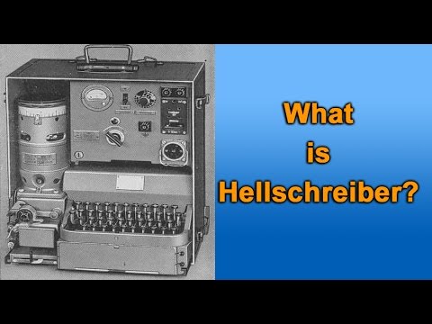 Hellschreiber - What is that??