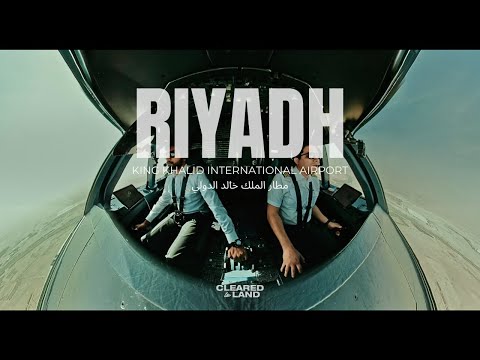 RIYADH | LANDING AIRBUS A321 4K