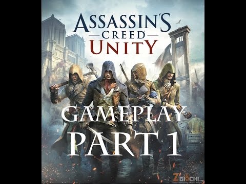Assassins Creed Unity PC Gameplay Walkthrough Let's Play Part 1