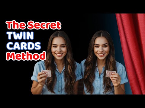 The Twin Cards - Secret Card Trick Method