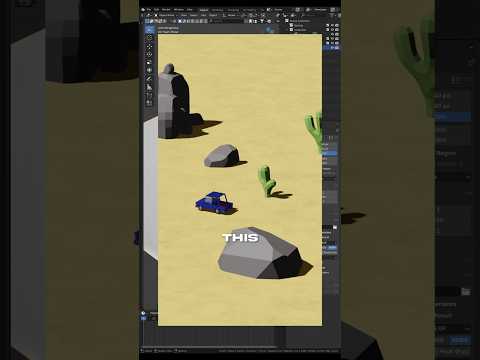 Did you know about the 'Follow path' constraint? 🫣 #tutorial #blender3d