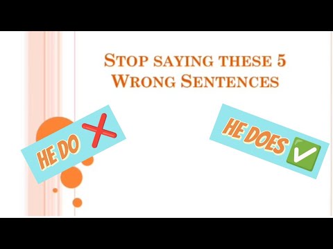 Stop Saying These 5 Wrong English Sentences! | Speak Correct English Easily #english 