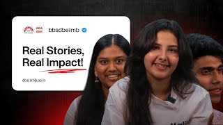 Why I Chose BBA(DBE) at IIM Bangalore” | Real Student Voices