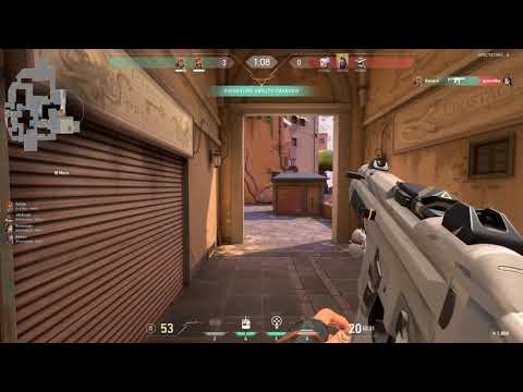 Valorant - Raze quadra kill in an eco round