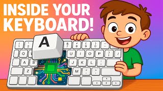 ⌨ How Does a Keyboard Work? | Fun Computer Science for Kids with Mikey!