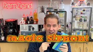 Self-Starting Siphon in RamZland!💦 #STEM #Science #STEMEducation #RamZland