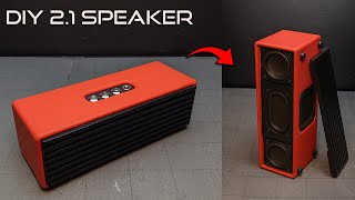 From PVC to a Powerful 2.1 Bluetooth Speaker!