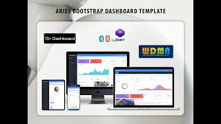 Aries – Bootstrap Admin Template With Dashboard Design