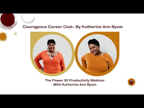 The Power Three Zero Productivity Webinar