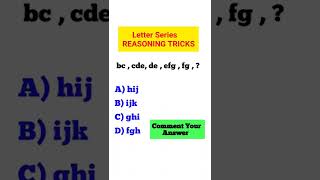 Reasoning tricks || Complete the letter series || ssc cgl reasoning classes