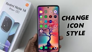 How To Change Icon Style On Redmi Note 14 / 14 Pro+