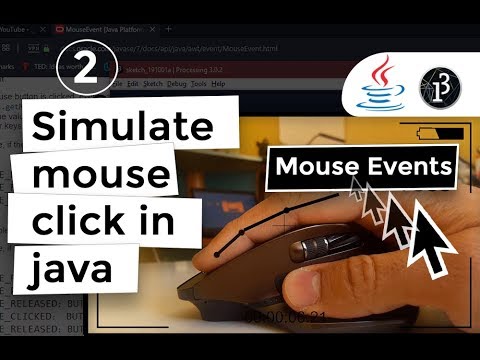 Simulate Mouse Events in Java "Create an Auto Clicker in Java" (2)