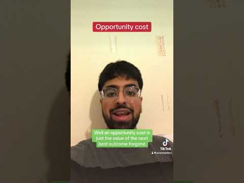 What is OPPORTUNITY COST? #economics #alevel #gcse #business #education