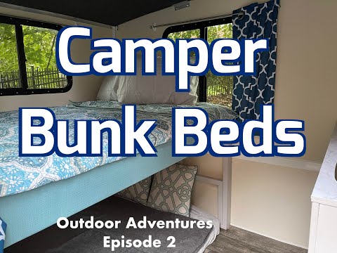Mini Camper - Building Bunk Beds in Camper - Runaway Rouser - Episode 2