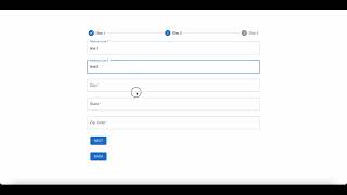 Stepper using Material UI - create dynamic forms. Field are rendered from a JSON file. | ReactJs