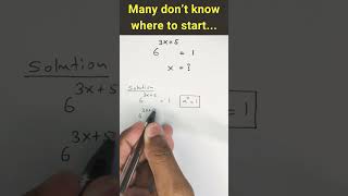 Exponent Math Problem #exponent #math