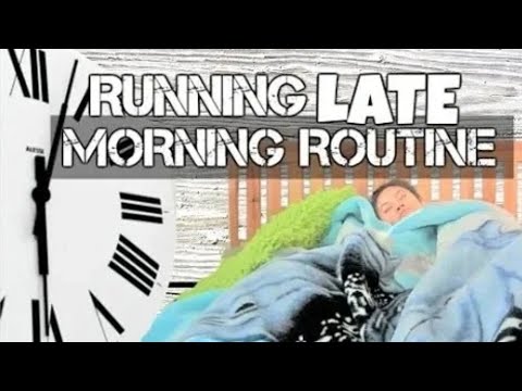 RUNNING LATE School Morning Routine! 🕘 I slept through my alarm!