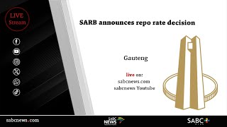 SARB Governor Lesetja Kganyago announced repo rate decision