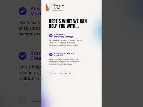 #socialmediamarketing #georgiandigital  #digitalmarketing #branding