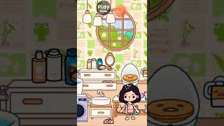 morning routine family toca boca world #toca boca frozen #t