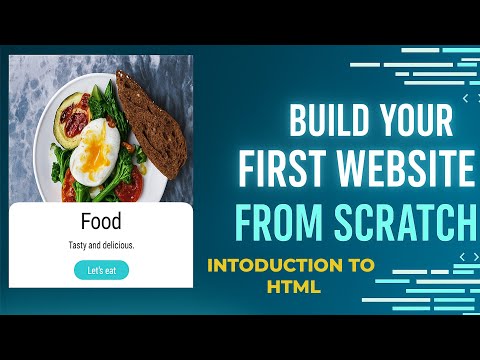 BUILD YOUR FIRST WEBSITE FROM SCRATCH || PART 01||USING HTML AND CSS