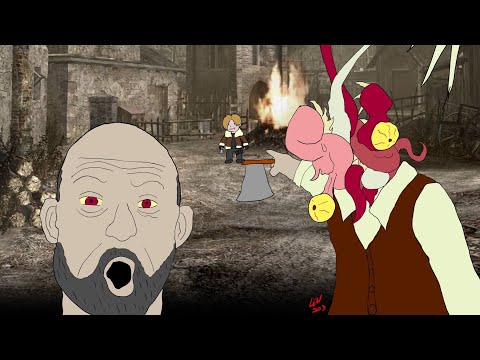 re4 remake is fun