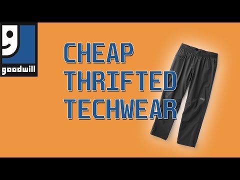 How to Find Techwear at the Thrift Store