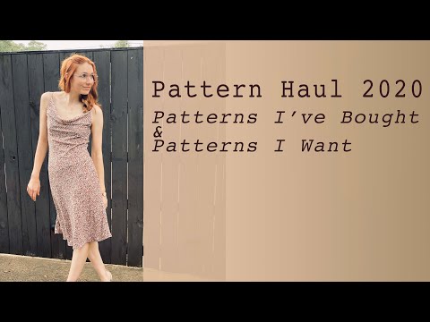 Pattern Haul | Recent Patterns Purchased and Patterns I Want | Fall 2020
