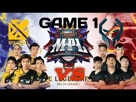 [ENGLISH] BREN VS EXE [GAME 1] MPL-PH SEASON 7 | W2 D3 | BREN ESPORTS VS EXECRATION