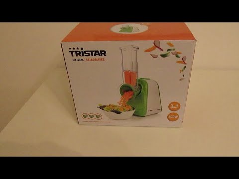 Tristar MX-4824 Salad Maker/ Picadora  - Review (Cortar, Triturar, Ralar)
