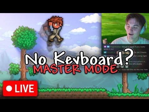 🔴 Master Hardmode Terraria - WITHOUT a KEYBOARD  | BIG STREAM TODAY!! COME JOIN!