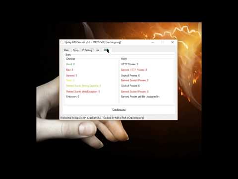 Uplay API Cracker Coded By MR.ViPER - v3.0 [Uplay CHECKER]