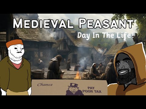 Life As A Medieval Peasant - Explained In 4 Minutes.