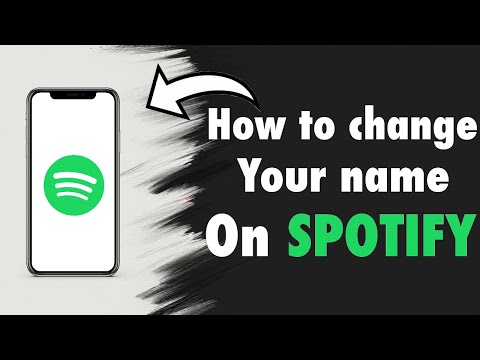 How to change your name on SPOTIFY (2024)