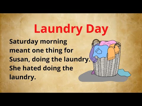 Laundry Day | Short Story | Improve English