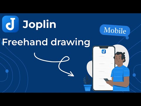 Freehand drawing - Joplin mobile