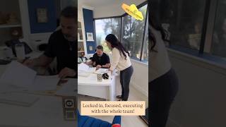 Executing at the office with the team. Let’s go