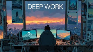 Deep Work Chillout for Focused Study & Productive Flow State | Ambient Concentration Mix
