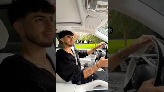 She has extreme road rage…