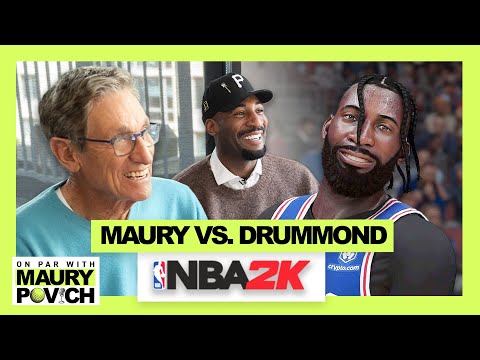 Maury Plays Video Games For The FIRST TIME With Andre Drummond | On Par With Maury Povich